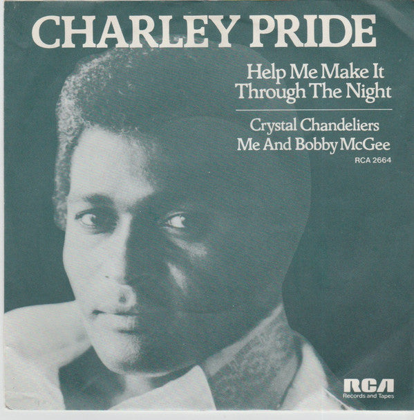 Charley Pride : Help Me Make It Through The Night (7", Promo)