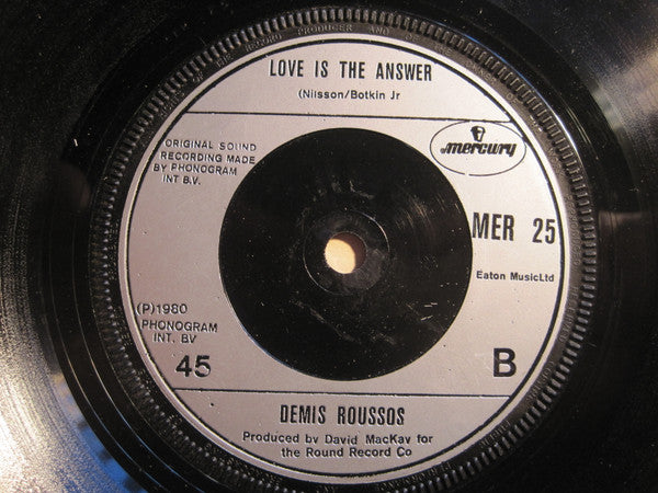 Demis Roussos : Sorry (7", Single)