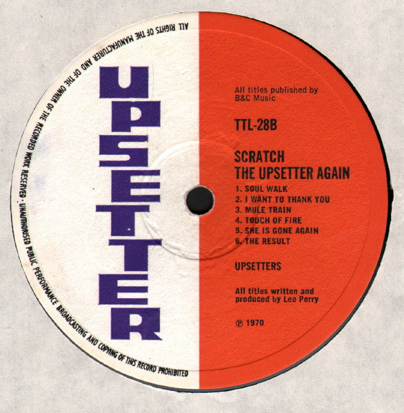 The Upsetters : Scratch The Upsetter Again (LP, Album)