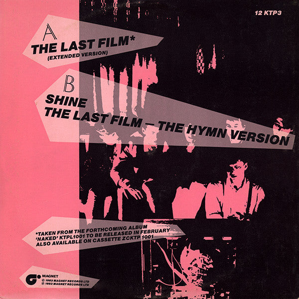 Kissing The Pink : The Last Film (Extended Version) (12", Single)