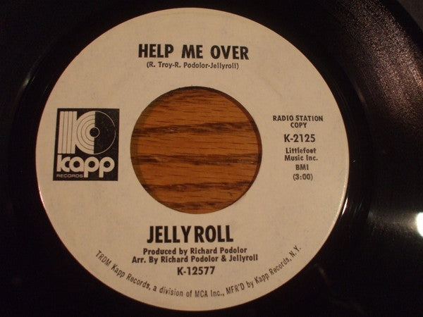 Jellyroll : Trying To Forget Someone Too / Help Me Over (7", Single, Promo)