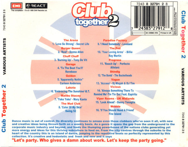 Various : Club Together 2 (CD, Comp)