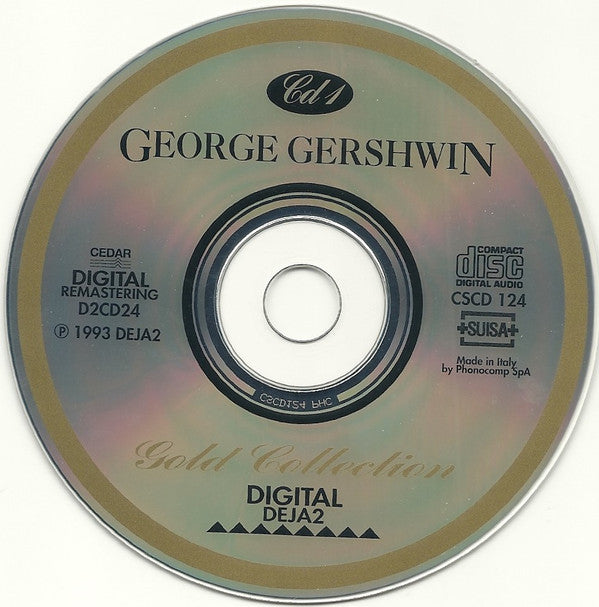 George Gershwin & Cole Porter : The Gershwin & Porter Gold Collection (2xCD, Comp, RM)