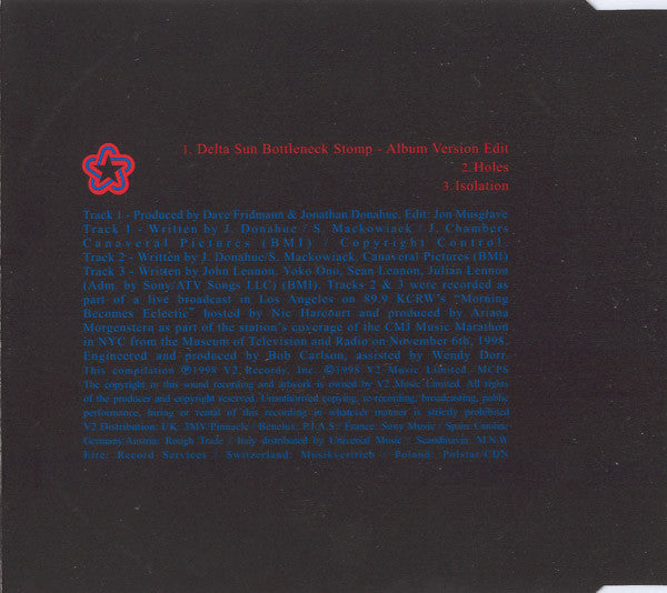 Mercury Rev : Delta Sun Bottleneck Stomp (CD, Single, CD2)