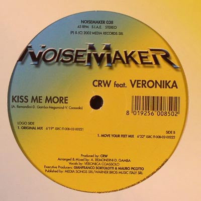 CRW Feat. Veronika : Kiss Me More (12")