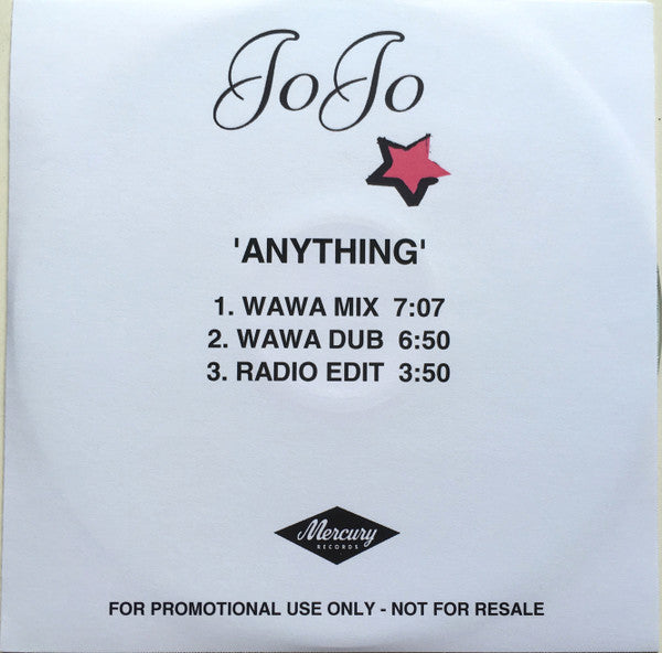JoJo (3) : Anything (CDr, Promo)