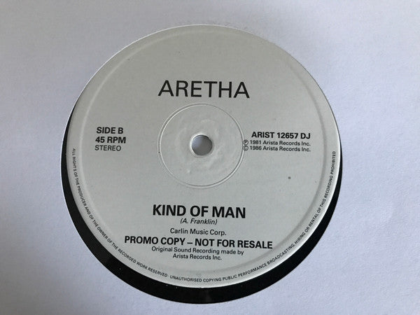 Aretha Franklin : Another Night (12", Promo)