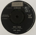Jack Jones : Now I Know / More And More (7", Single, Bla)
