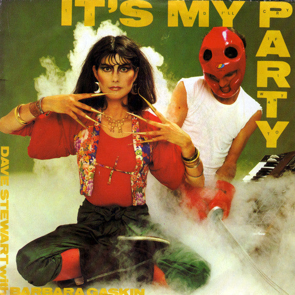Dave Stewart & Barbara Gaskin : It's My Party (7", Single, Sol)