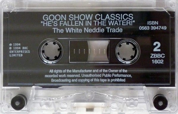 The Goons : Goon Show Classics: "He's Fallen In The Water" (2xCass)