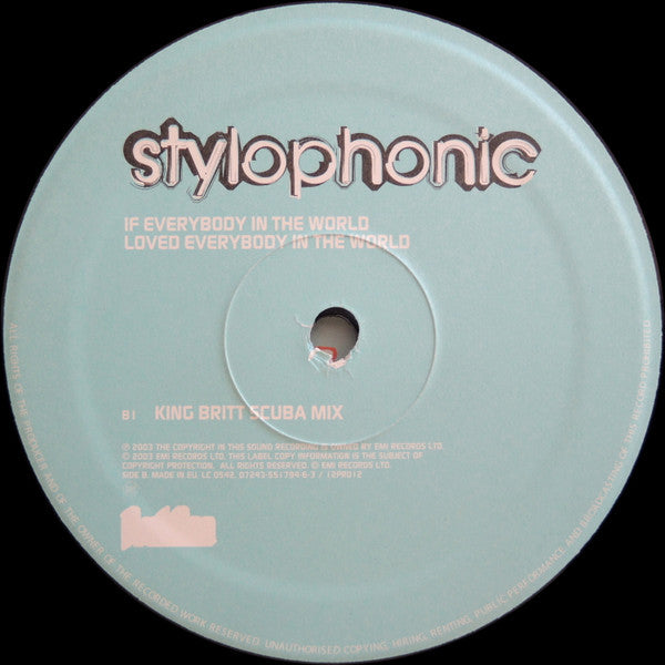 Stylophonic : If Everybody In The World Loved Everybody In The World (12")