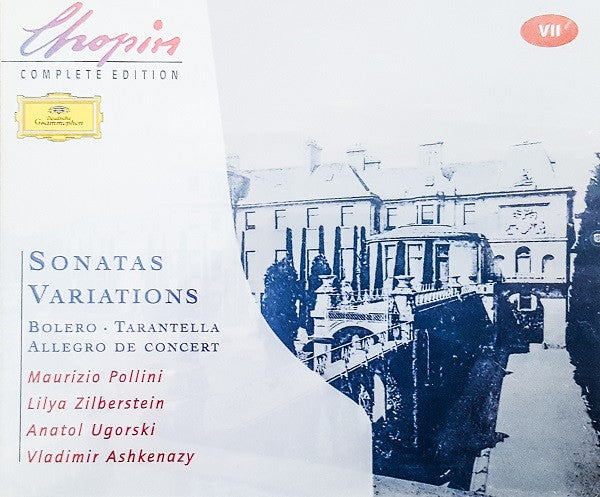 Frédéric Chopin, Maurizio Pollini, Lilya Zilberstein, Anatol Ugorski, Vladimir Ashkenazy : Chopin Complete Edition: Sonatas • Variations • Bolero • Tarantella • Allegro De Concert (2xCD, Comp, RE)