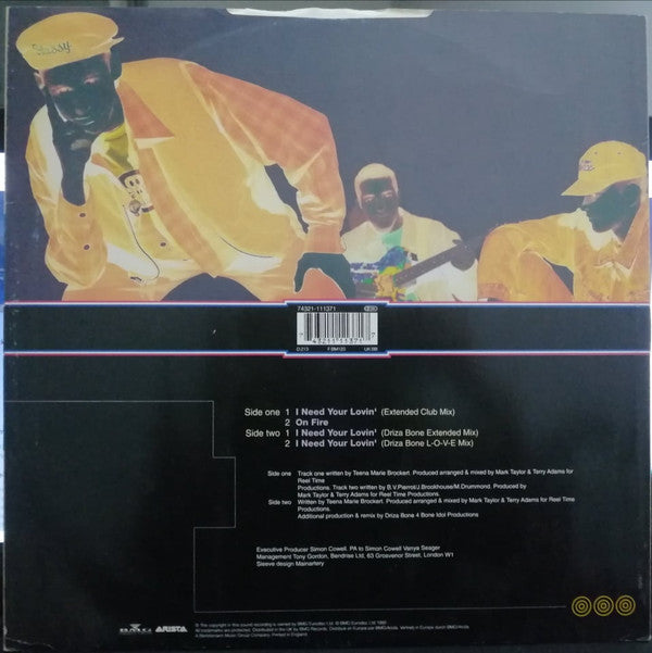 Curiosity : I Need Your Lovin' (12", Single)