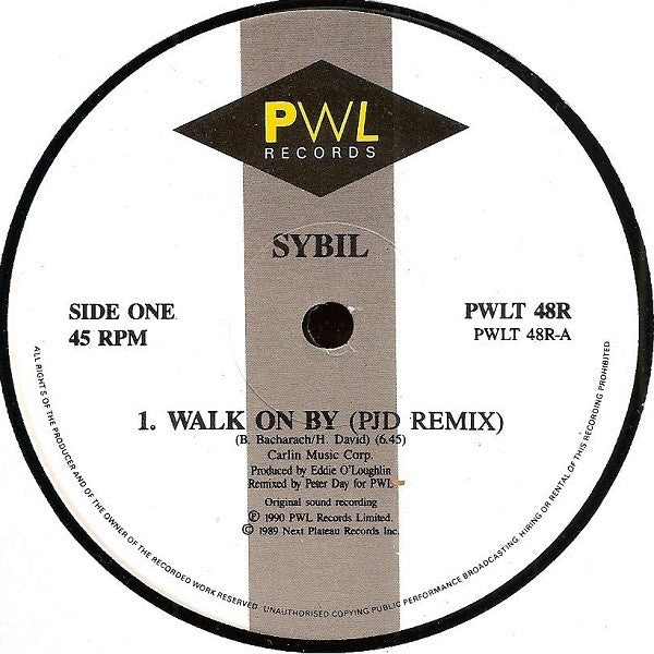 Sybil : Walk On By (12")