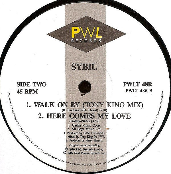 Sybil : Walk On By (12")