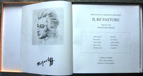 Wolfgang Amadeus Mozart : Il Re Pastore (2xLP, RE + Box)