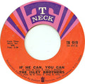 The Isley Brothers : If He Can, You Can (7", Styrene, Pit)