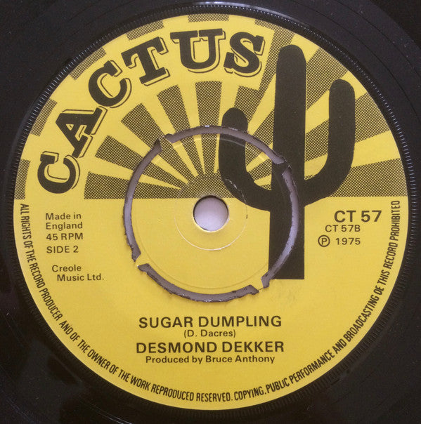 Desmond Dekker : Israelites (7", Single, 4 P)