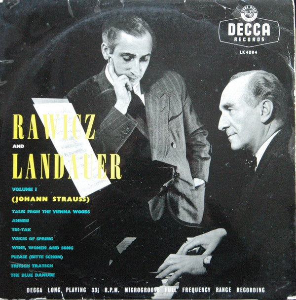 Rawicz & Landauer : Volume 1 (LP, Album)