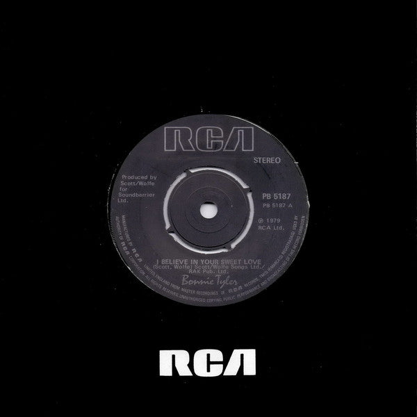 Bonnie Tyler : I Believe In Your Sweet Love (7", Single)