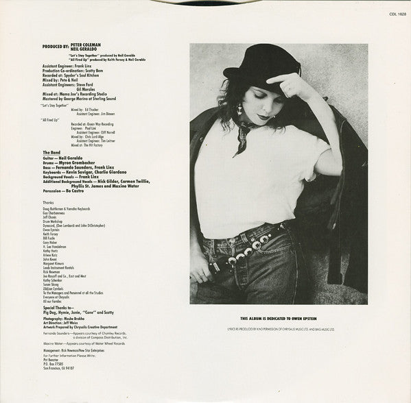 Pat Benatar : Wide Awake In Dreamland (LP, Album)
