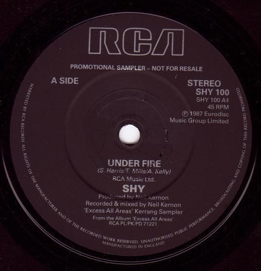 Shy (5) : Shy Sampler (7", Promo, Smplr)