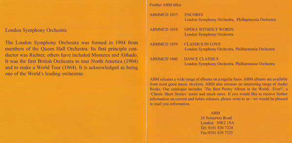London Symphony Orchestra : Favourite Classics (CD, Comp)