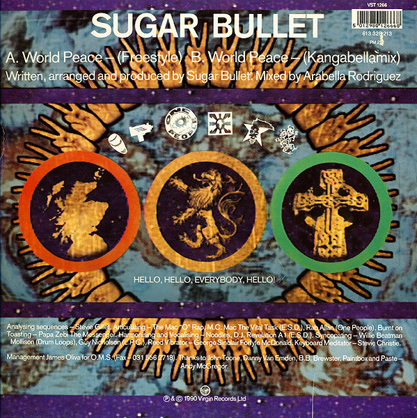 Sugar Bullet : World Peace (12")
