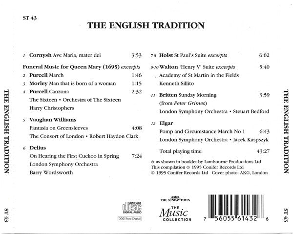 Various : The English Tradition (CD, Comp)