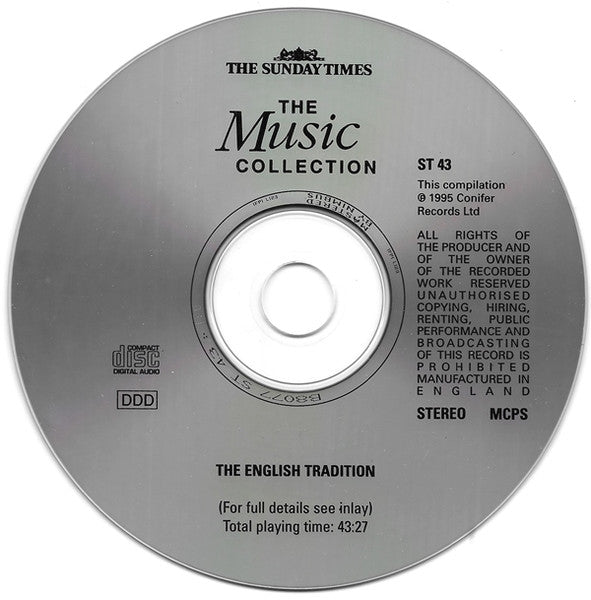 Various : The English Tradition (CD, Comp)