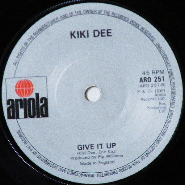 Kiki Dee : Star (7", Single, Pic)