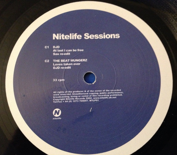 Various : Nitelife Sessions EP (2x12", EP)