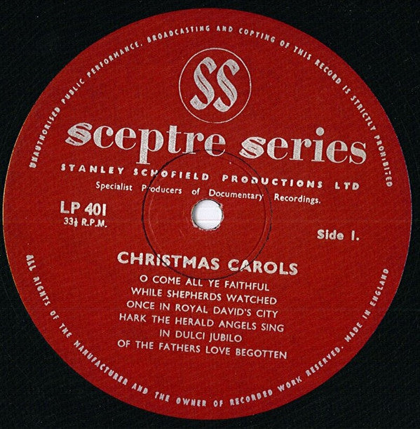 The Cookham Consort : Christmas Carols From An English Village (LP, Album, Sle)