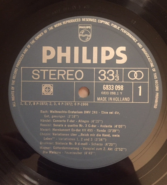 Various : Philips Limited Edition Offer / Highlights From The Philips Classical Catalogue (LP, Comp, Promo)