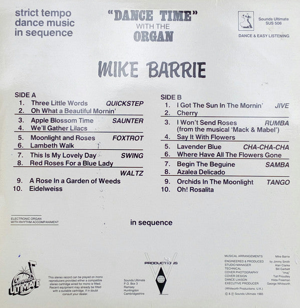 Mike Barrie : Say It With Flowers (LP, Album)