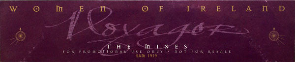 The Voyager (4) : Women Of Ireland (The Mixes) (12", Promo)