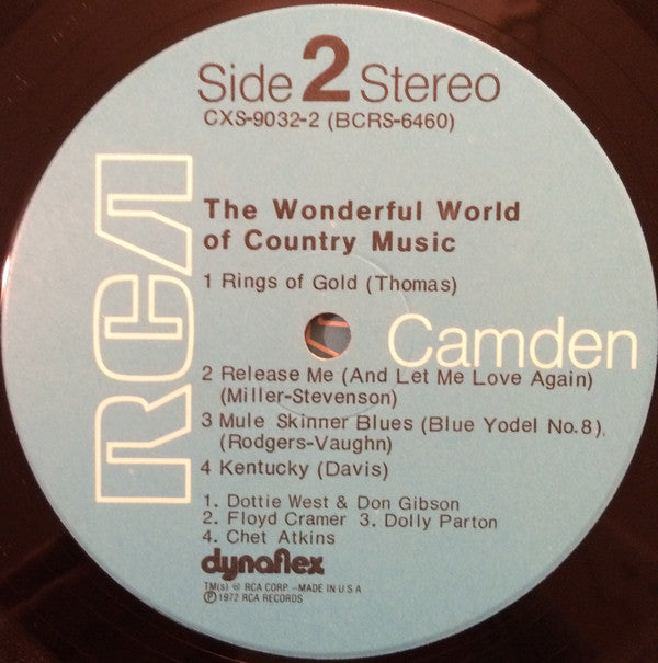 Various : The Wonderful World of Country Music (2xLP, Comp)