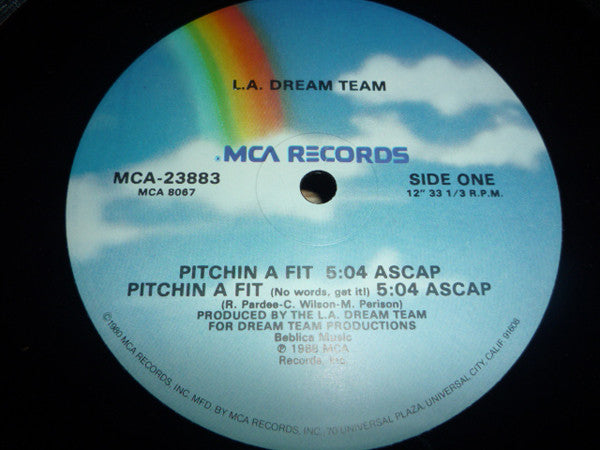 L.A. Dream Team : Pitchin A Fit (12")