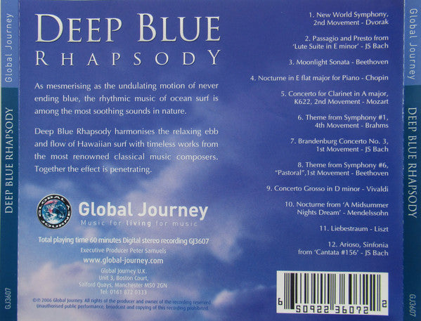 Various : Deep Blue Rhapsody (CD)