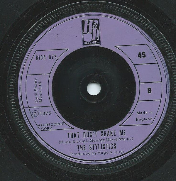 The Stylistics : $7000 And You (7", Single)
