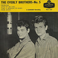 Everly Brothers : The Everly Brothers-No. 5 (7", EP, RP)
