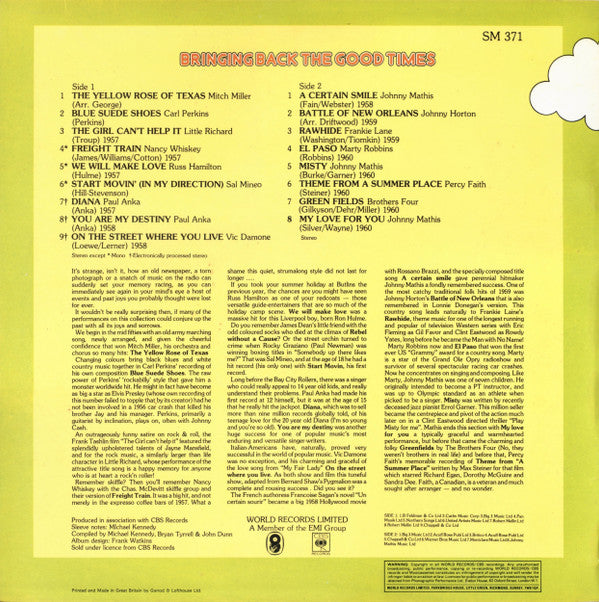 Various : Bringing Back The Good Times (6xLP, Comp + Box, Club)