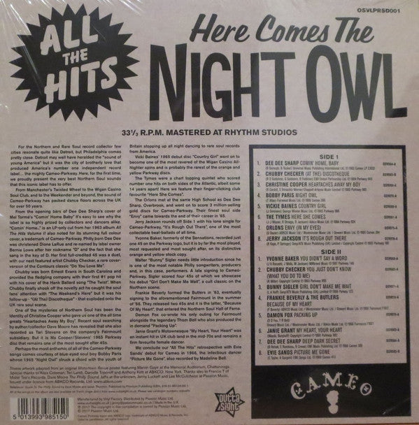 Various : Here Comes The Night Owl (LP, RSD, Comp, Ltd)