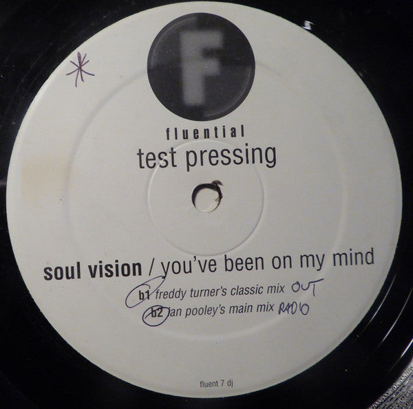 Soul Vision : You've Been On My Mind (2x12", TP)