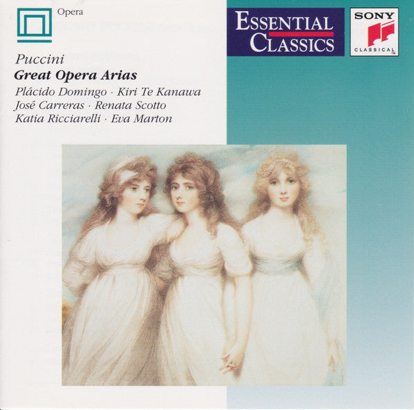 Giacomo Puccini, Placido Domingo, Kiri Te Kanawa, José Carreras, Renata Scotto, Katia Ricciarelli, Éva Marton : Great Opera Arias (CD, Comp)