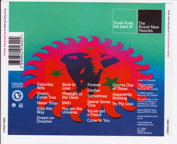 The Brand New Heavies : Trunk Funk (The Best Of The Brand New Heavies) (CD, Comp)