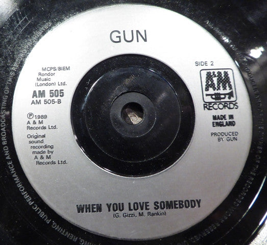 Gun (2) : Better Days (7", Single, Sil)