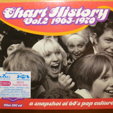 Various : Chart History 2 - 1960's (CD, Comp)