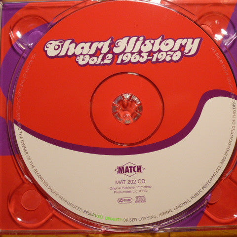 Various : Chart History 2 - 1960's (CD, Comp)