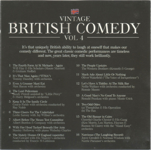 Various : Vintage British Comedy Vol 4 (CD, Comp)
